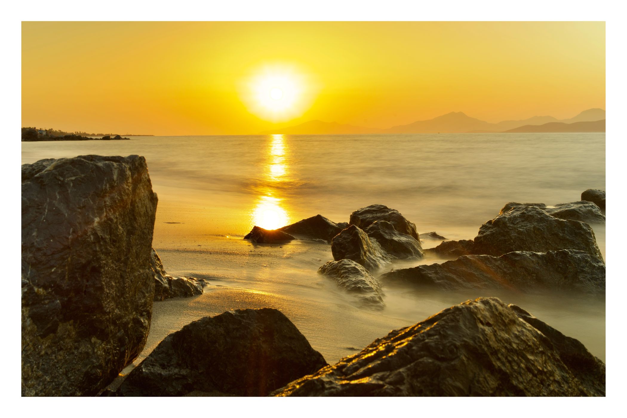 Beach Sunset, Greece