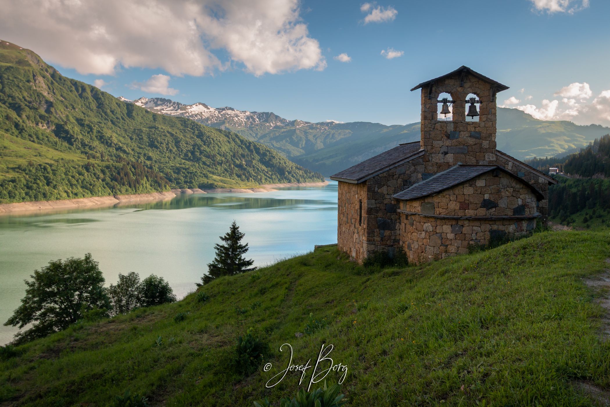 Chapel at Lac de Roseland, France