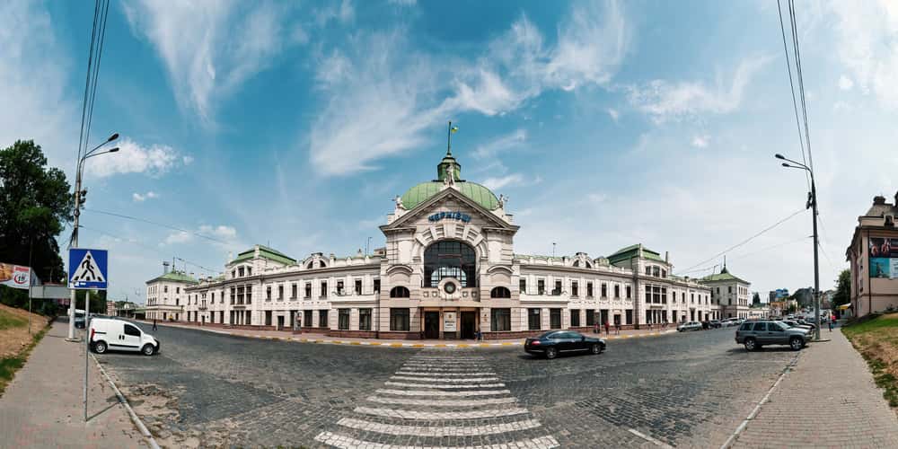 Chernivtsi’s railway station