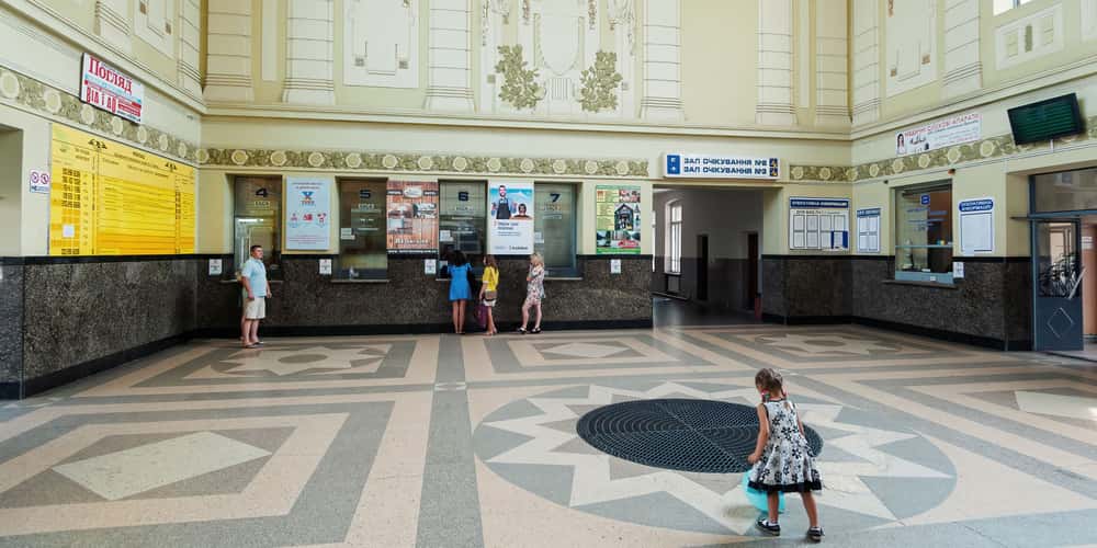 Chernivtsi’s railway station