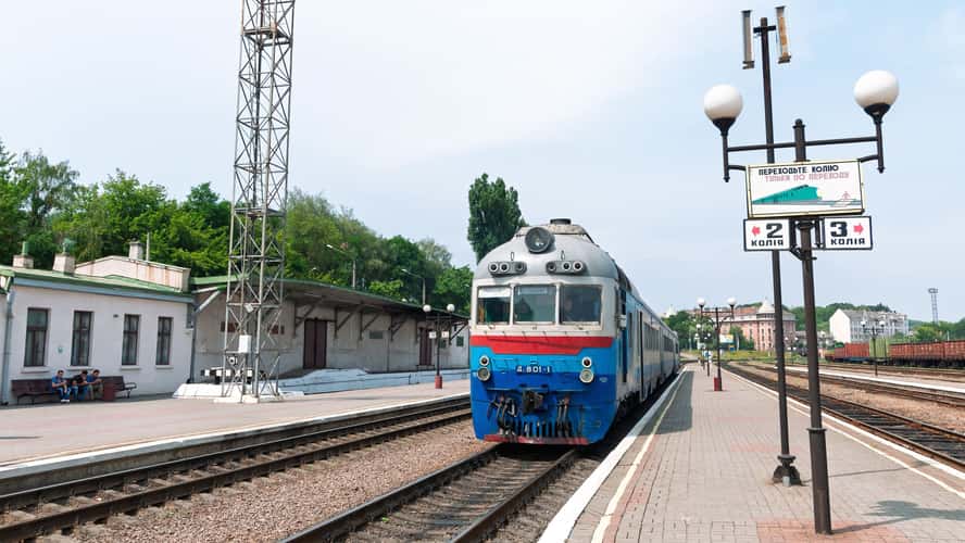 Chernivtsi’s railway station