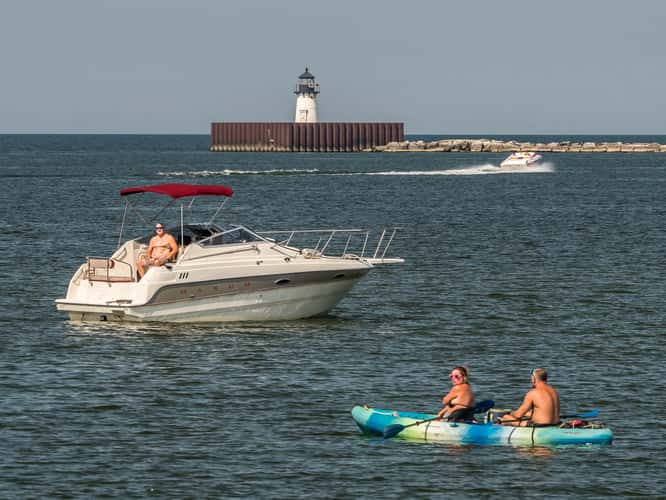 Cleveland East Breakwater Lighthouse