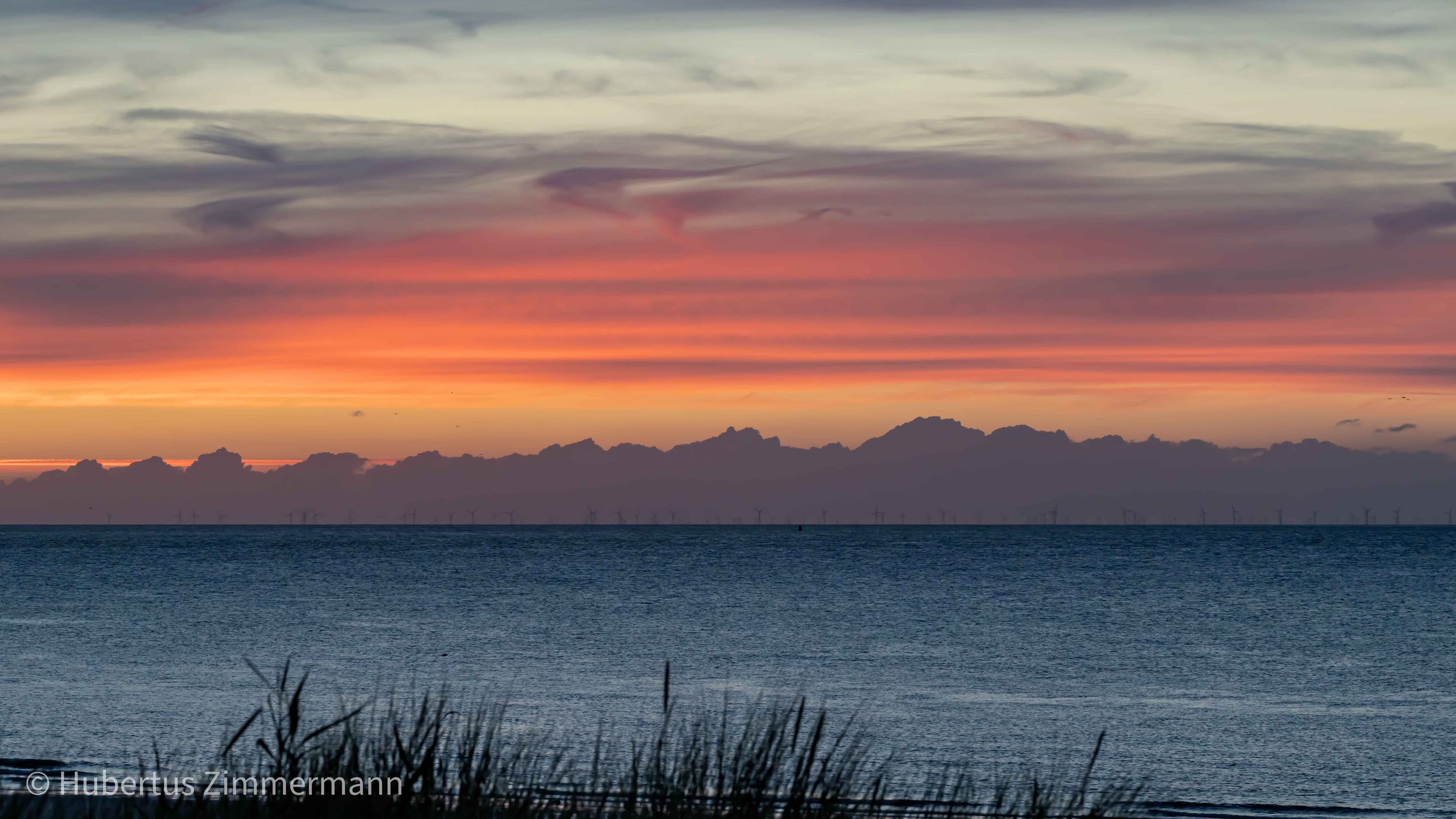 Colors of the sunset, Netherlands