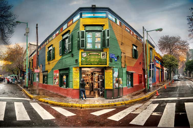 Corner El Rincon de Caminito, La Boca, Buenos Aires