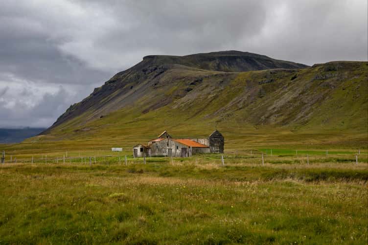 Crumbling Icelandic Farmhouse