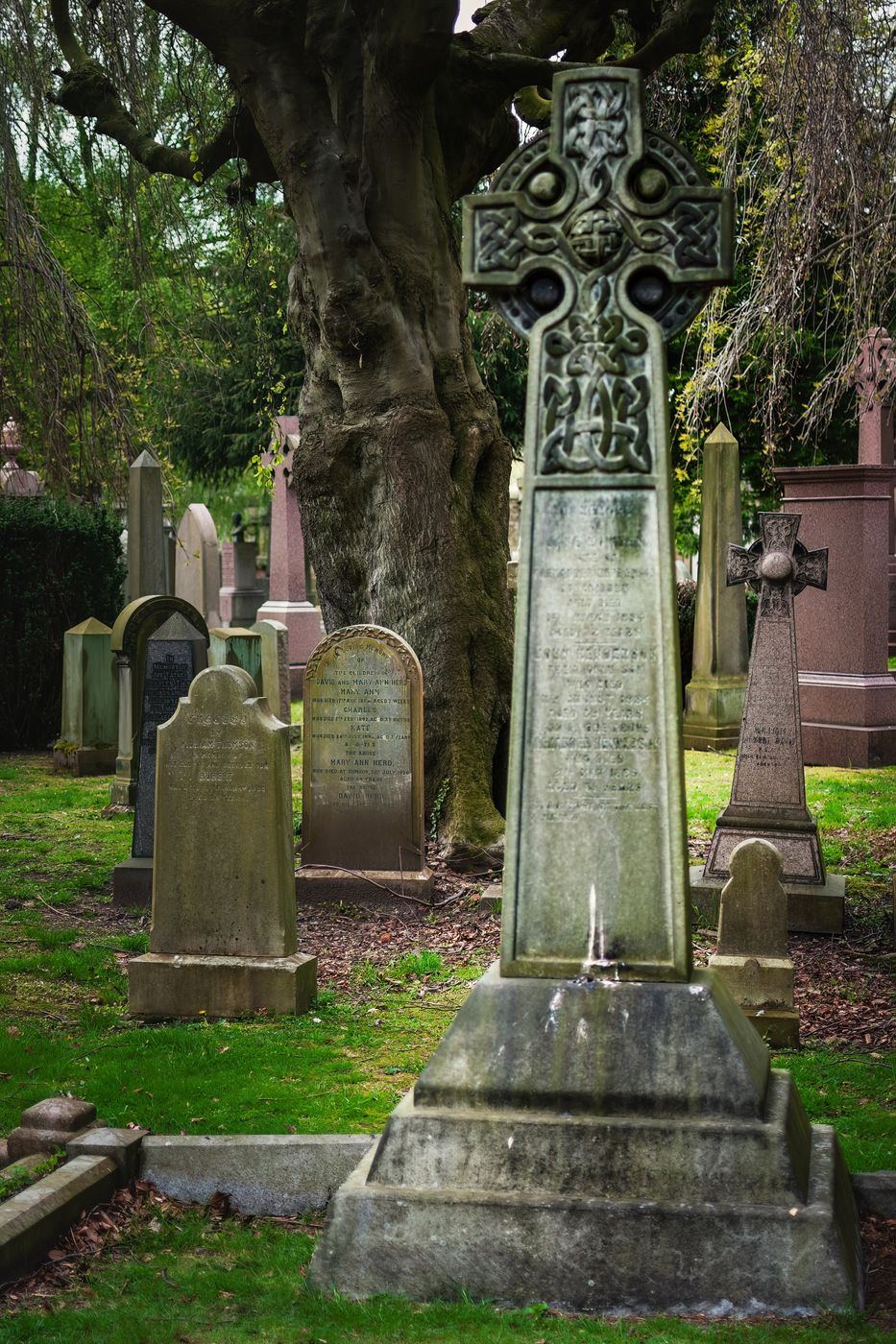 Dean Cemetery in Edinburgh, United Kingdom