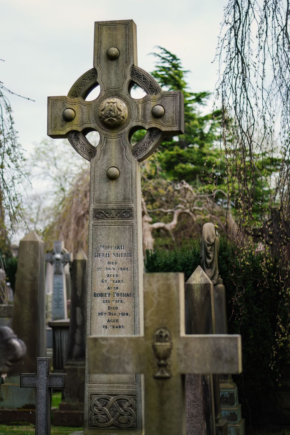 Dean Cemetery in Edinburgh, United Kingdom
