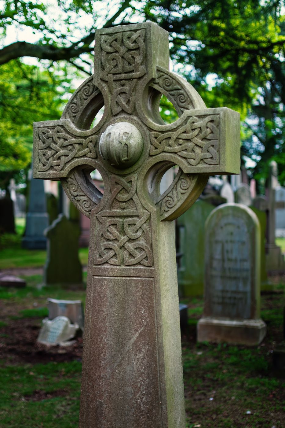 Dean Cemetery in Edinburgh, United Kingdom