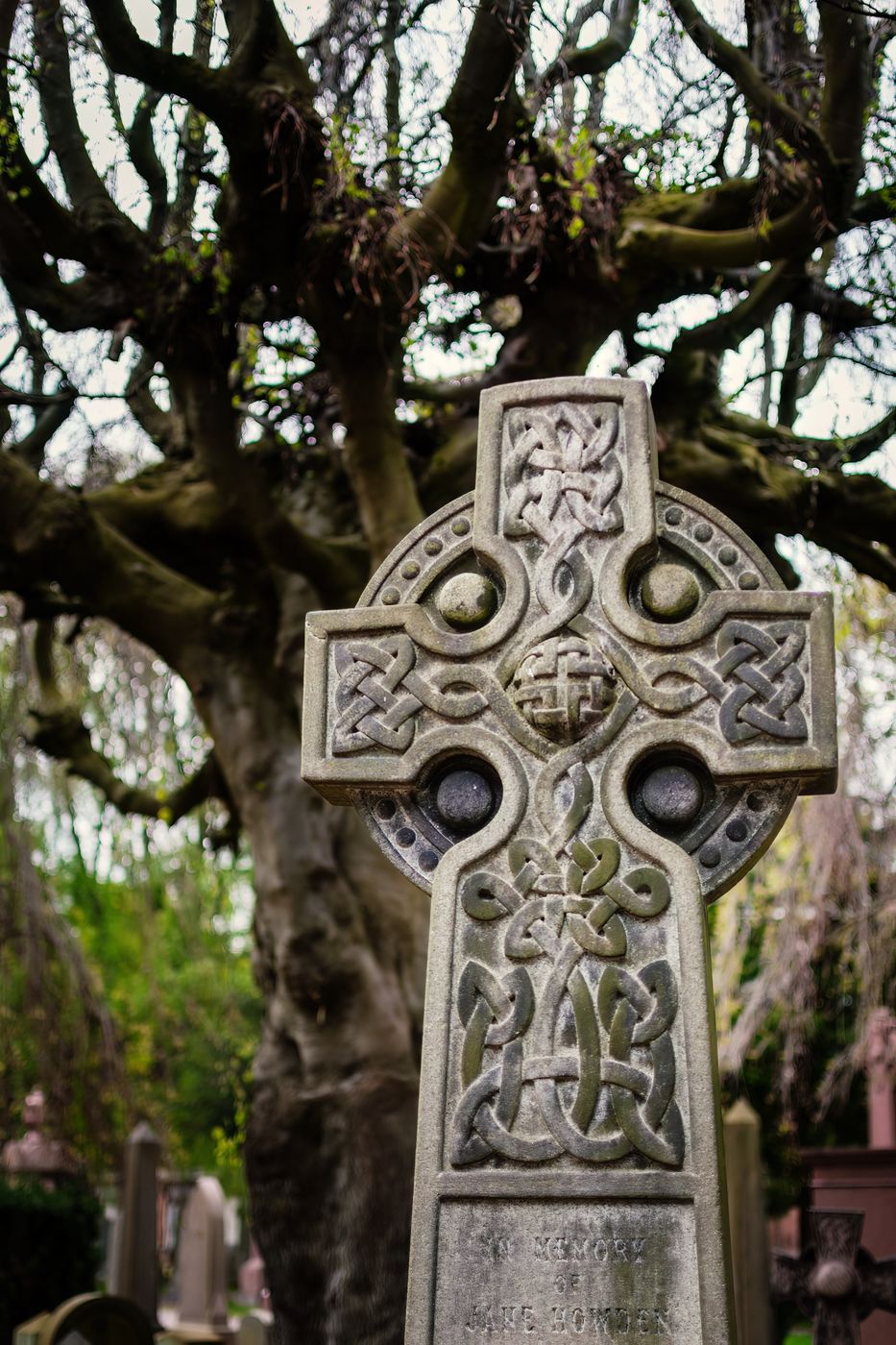 Dean Cemetery in Edinburgh, United Kingdom