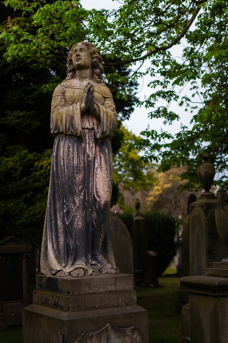 Dean Cemetery in Edinburgh, United Kingdom