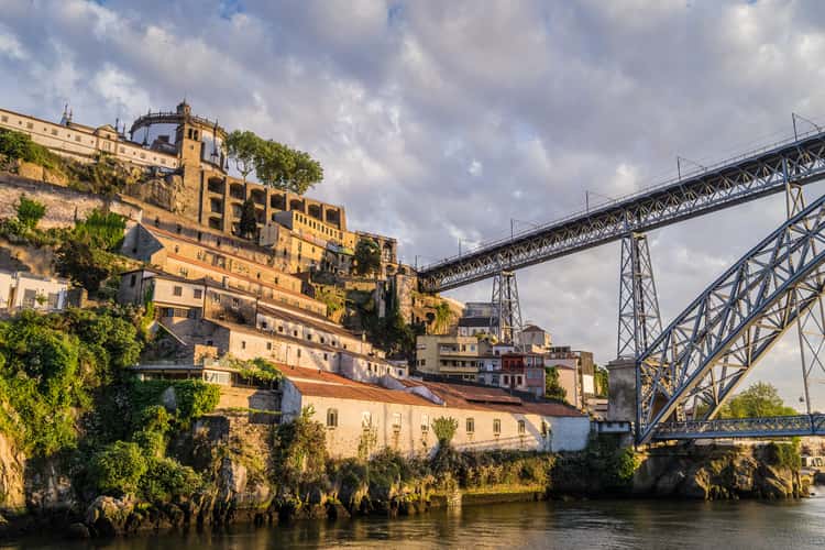 Douro River South Bank at Ponte Luis I