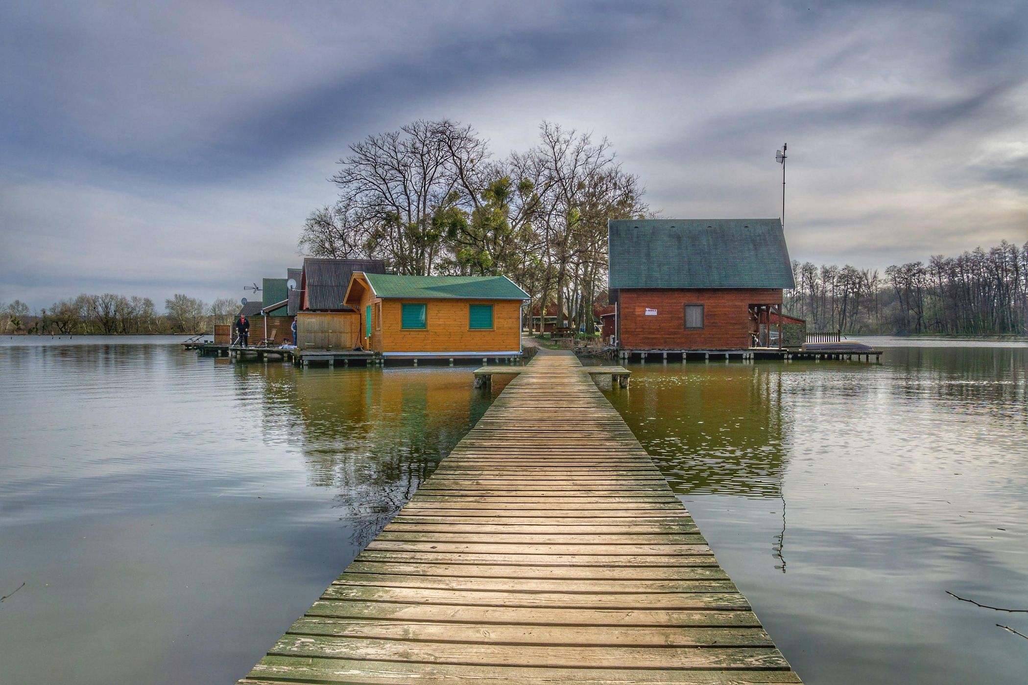 Fishing Lake Island, Tata, Hungary
