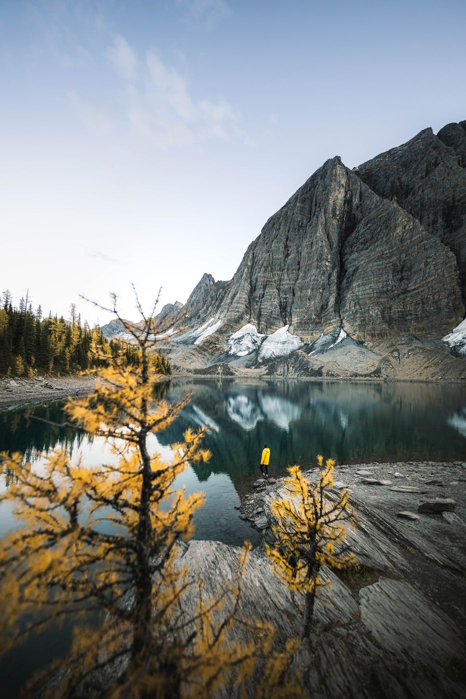 Floe Lake, First Lakeshore, Canada