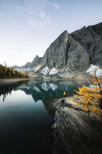 Floe Lake, Left Side Ridge