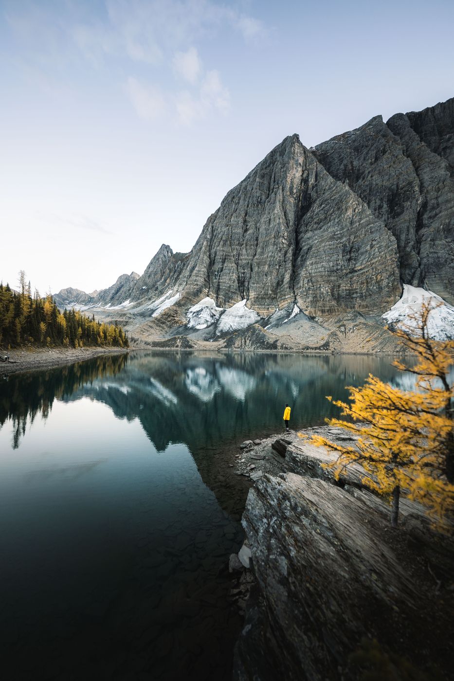 Floe Lake, Left Side Ridge, Canada