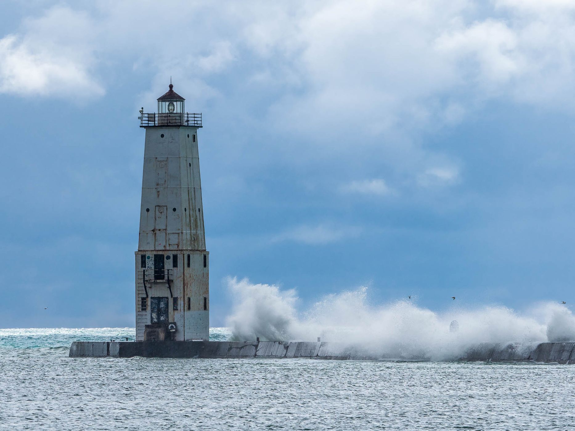 Frankfort North Pierhead Lighthouse, USA
