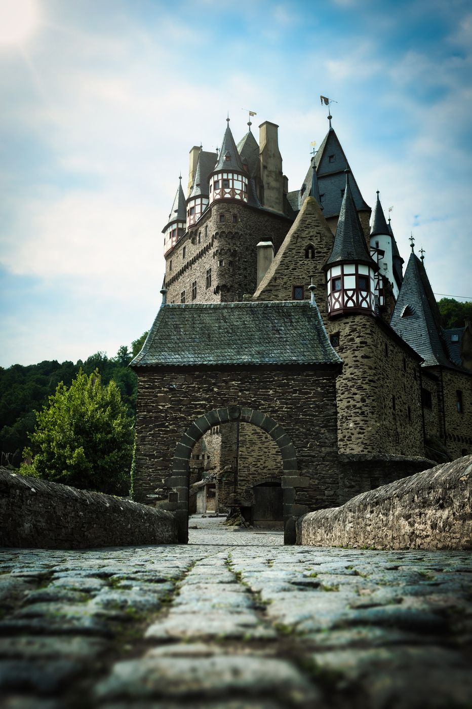 Gate of Eltz Castle, Wierschem, Germany