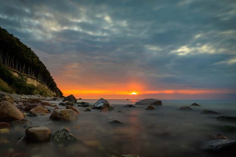 Glowing stones, Arkona