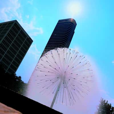 Gus S. Wortham Fountain, USA