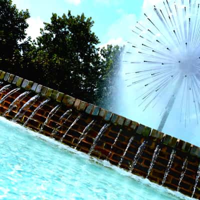 Gus S. Wortham Fountain, USA