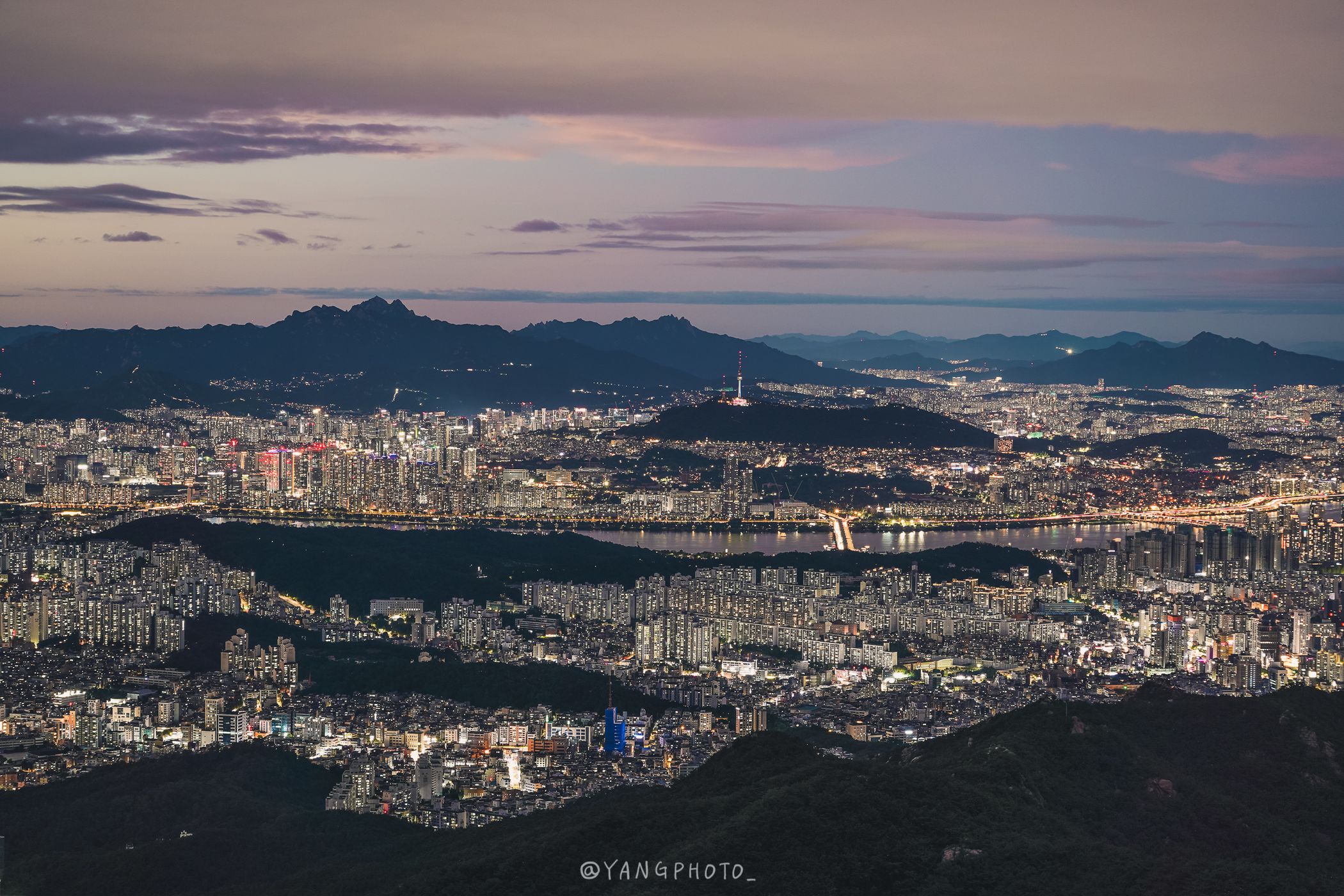 Gwanaksan mountain, Seoul (관악산), South Korea