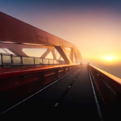 Hanzeboog Bridge, Netherlands