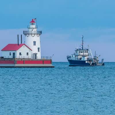 Harbor Beach Lighthouse, USA