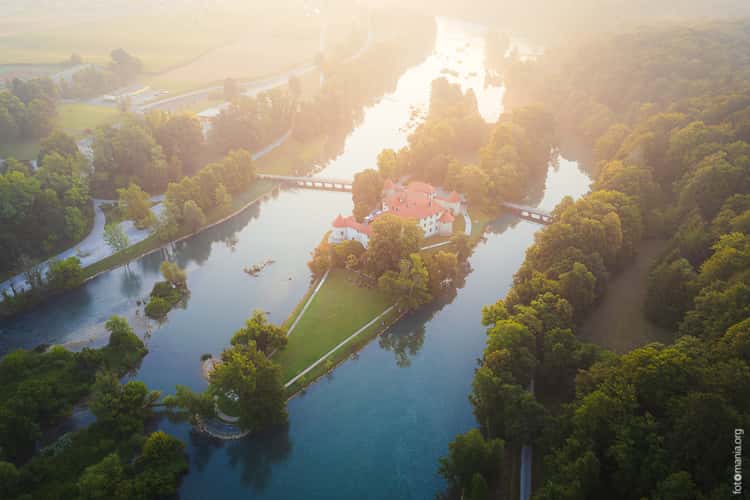 Hotel Grad Otočec (drone)