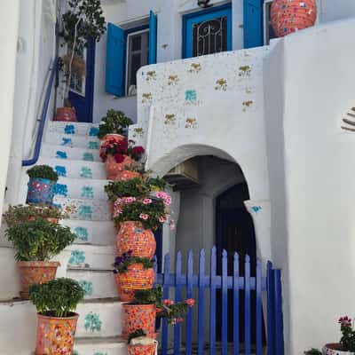 house in Lefkes, Greece