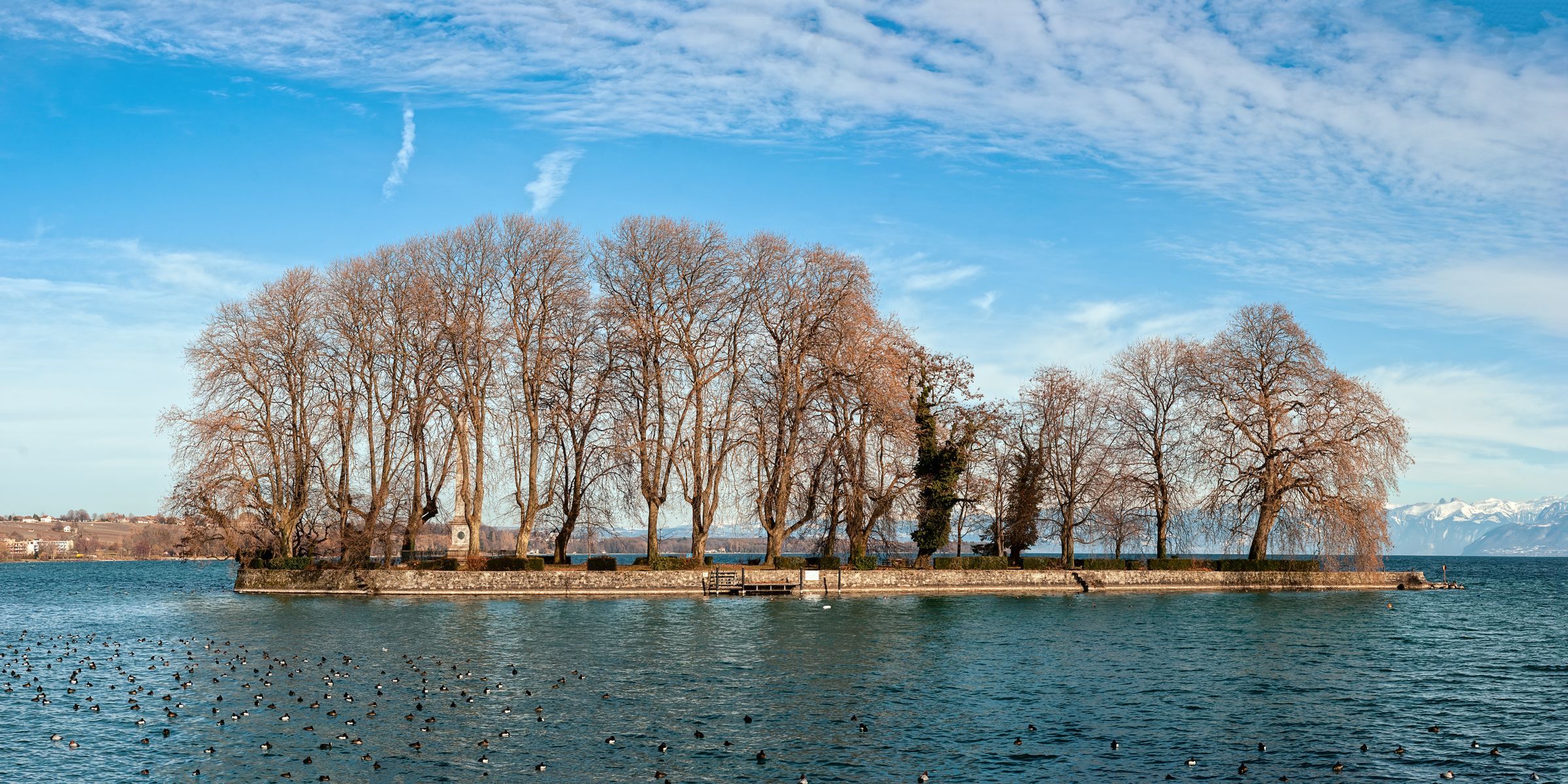 Île de la Harpe, Rolle (VD), Switzerland