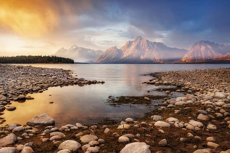 Jackson Lake, Colter Bay
