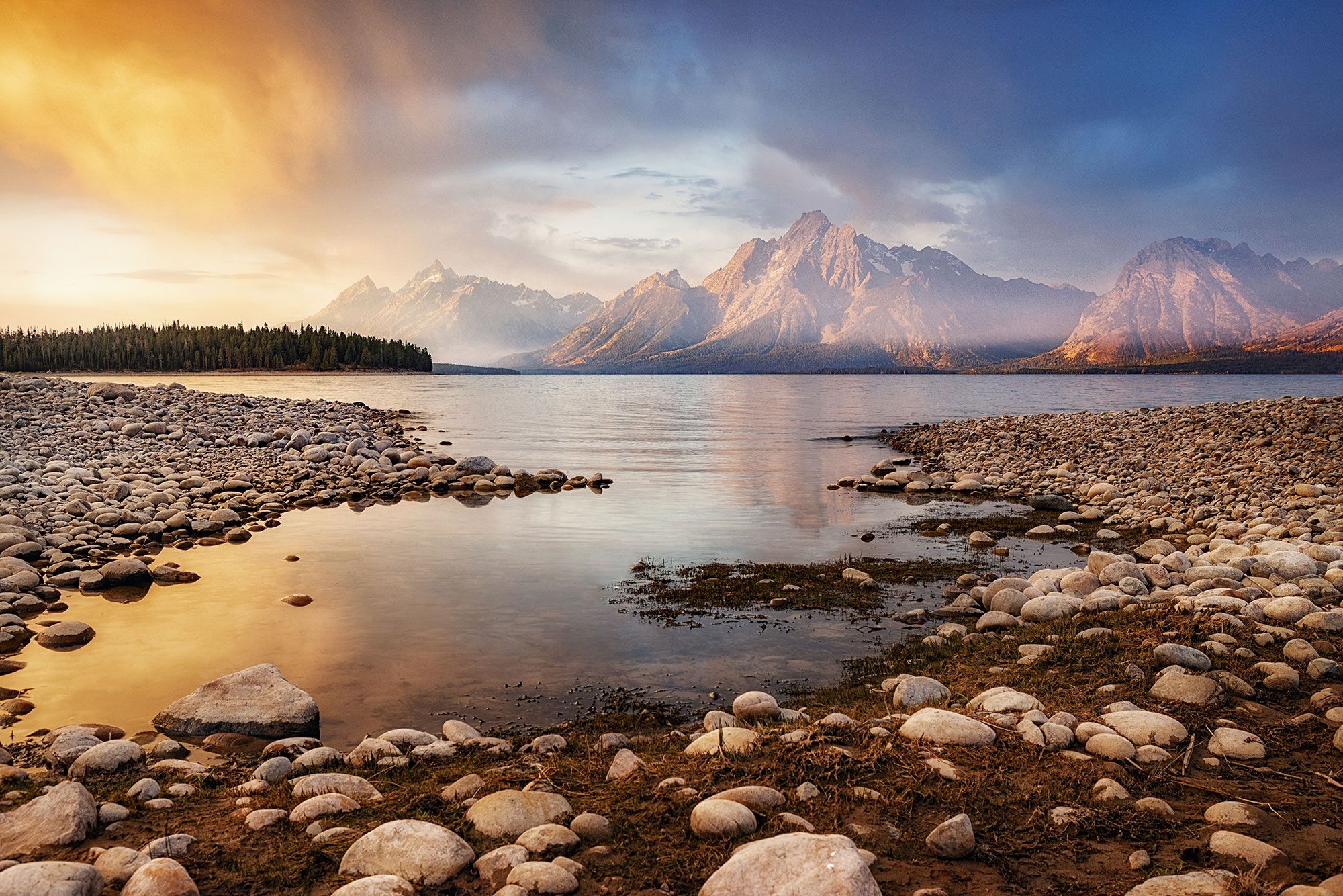 Jackson Lake, Colter Bay, USA