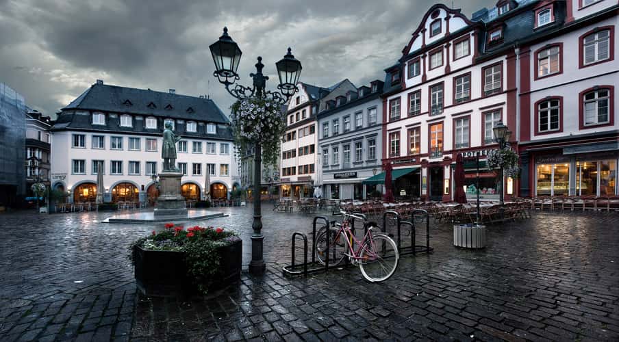Jesuitenplatz (Jesuit Square), Koblenz, Germany