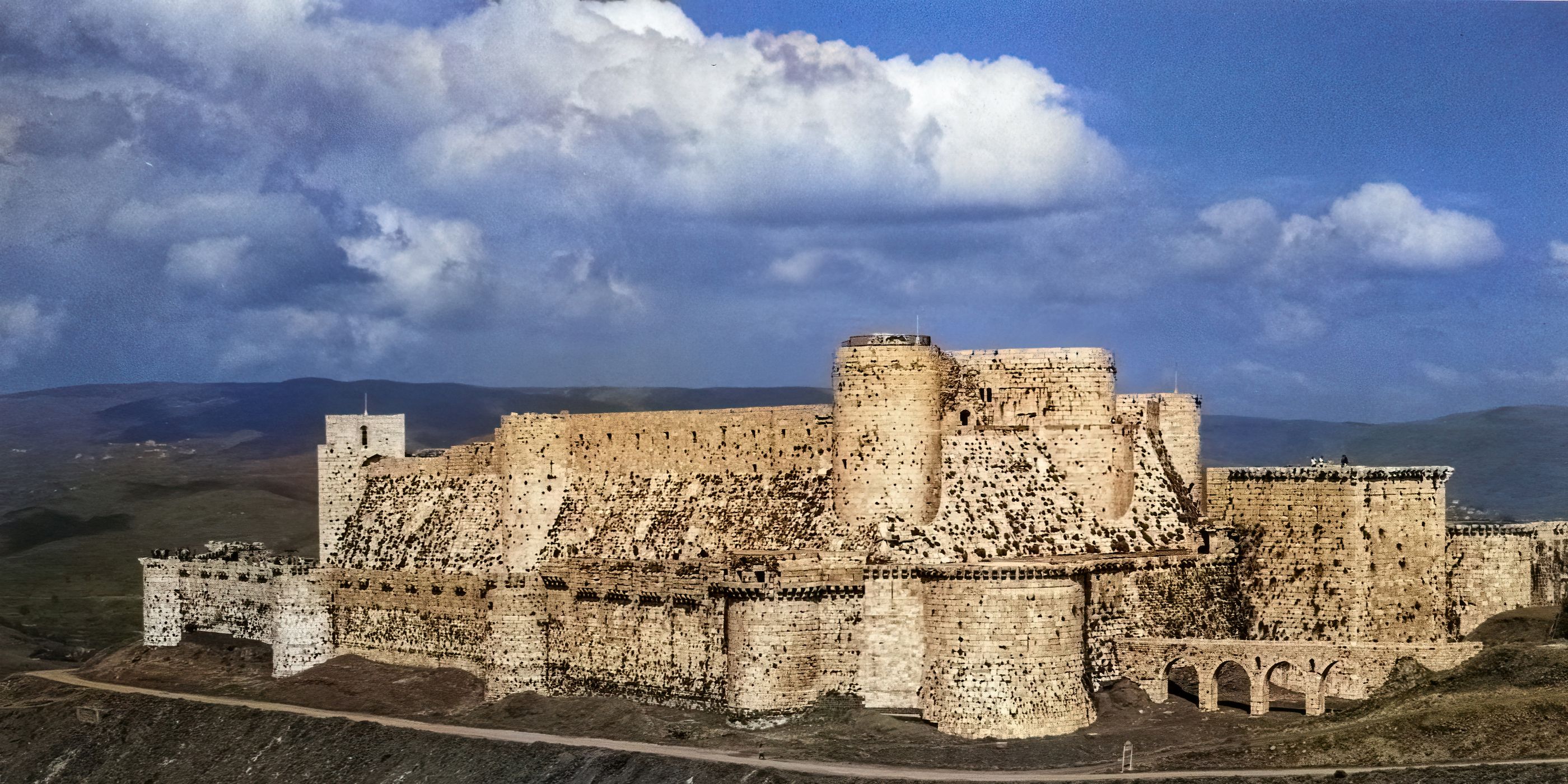 Krak des Chevaliers, Syria, Syrian Arab Republic