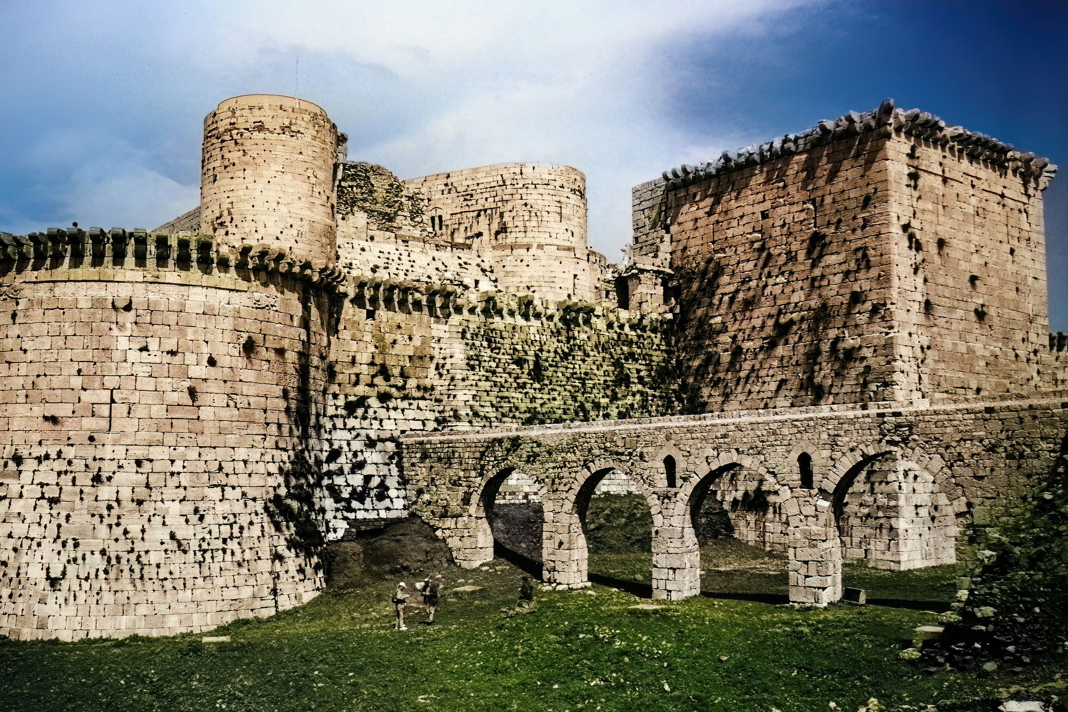 Krak des Chevaliers, Syria, Syrian Arab Republic