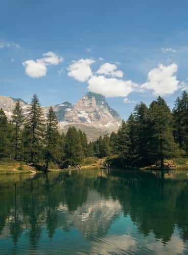Lago Blu, Cervino, Italy
