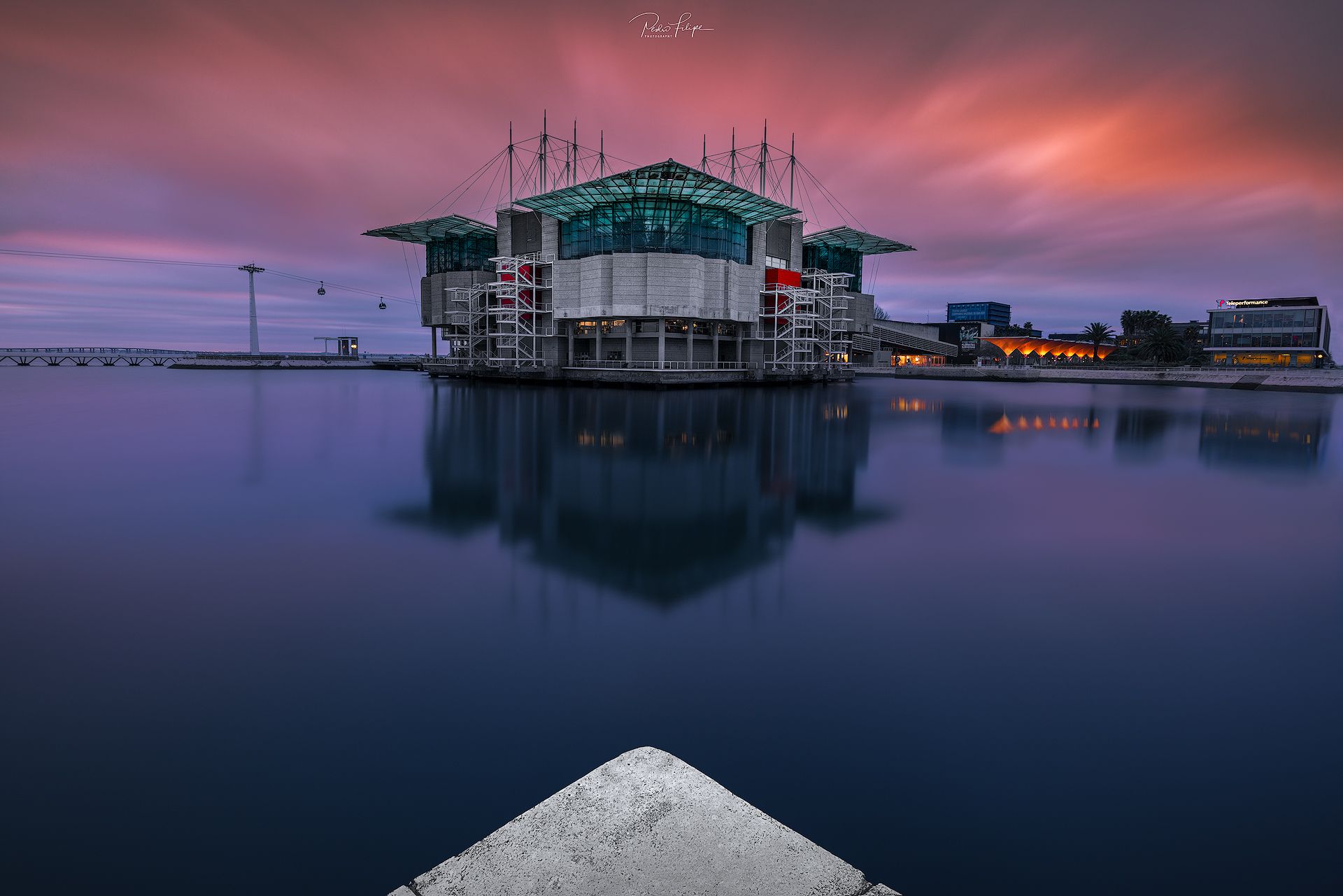 Lisbon's Oceanarium, Portugal
