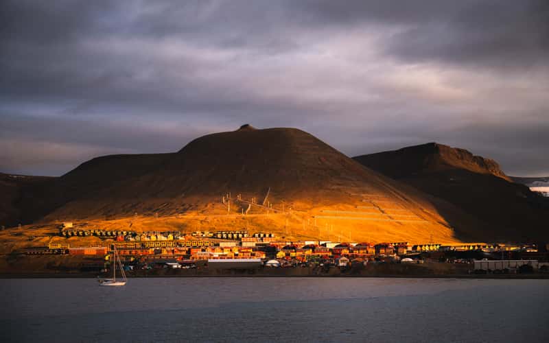 Longyearbyen (from ocean)