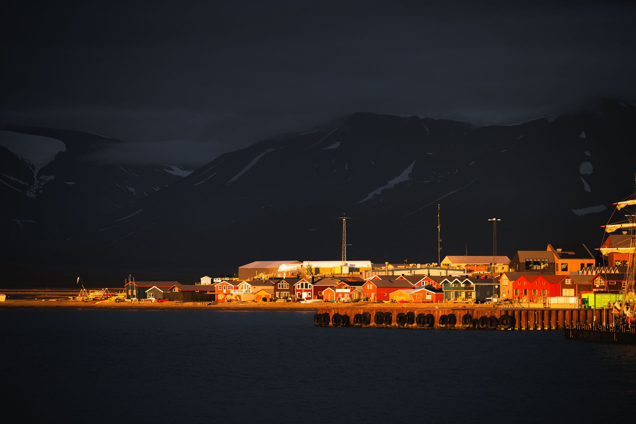 Longyearbyen (View from Harbour), Svalbard & Jan Mayen Islands