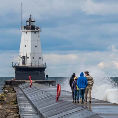 Ludington North Breakwater Light, USA