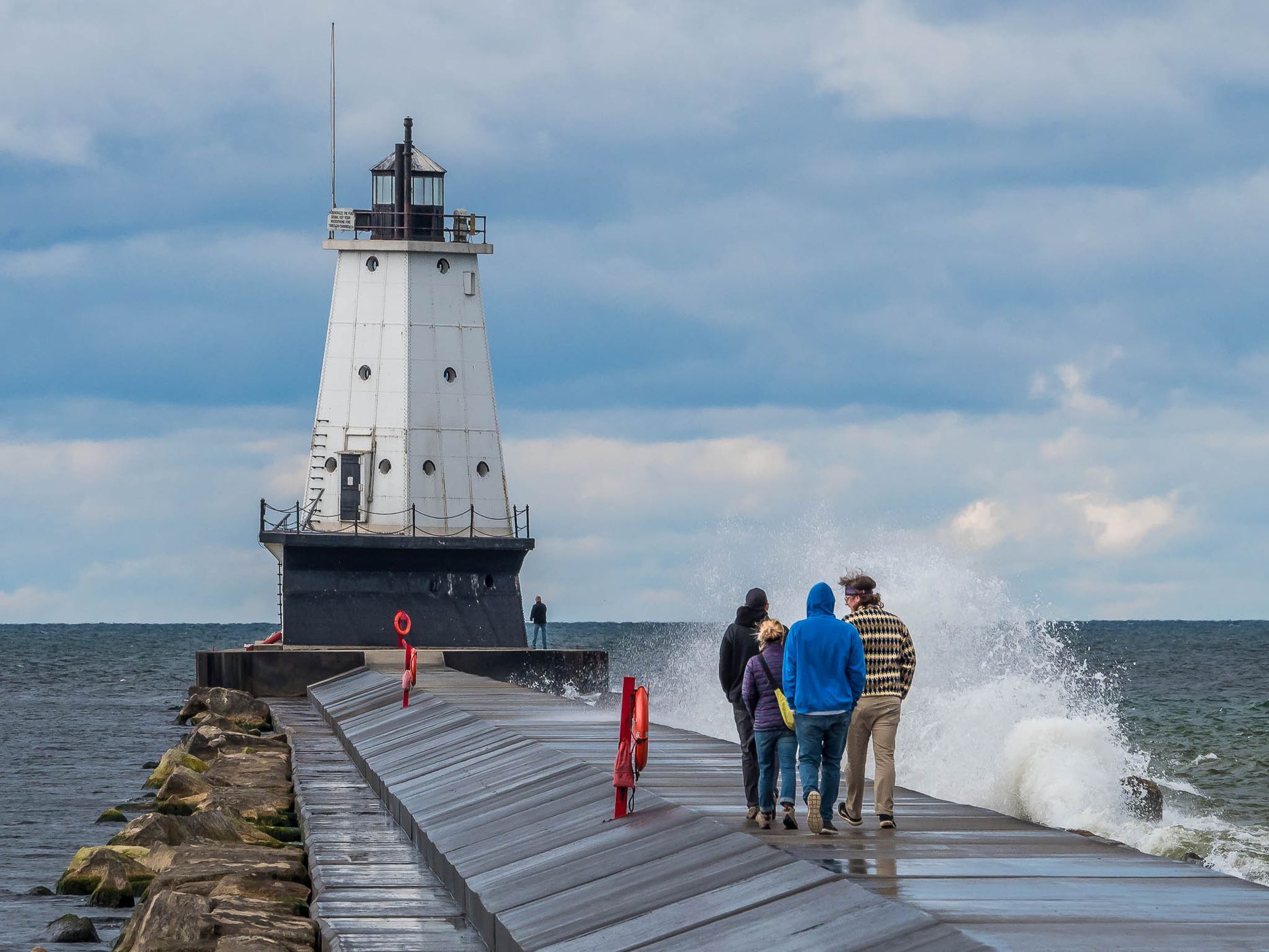 Ludington North Breakwater Light, USA
