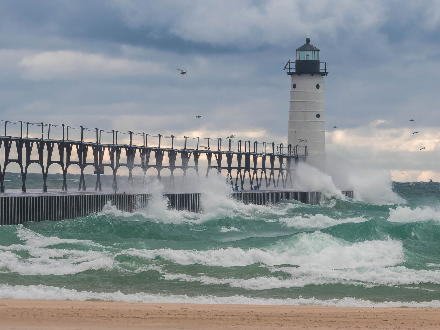 Manistee North Pier Head, USA