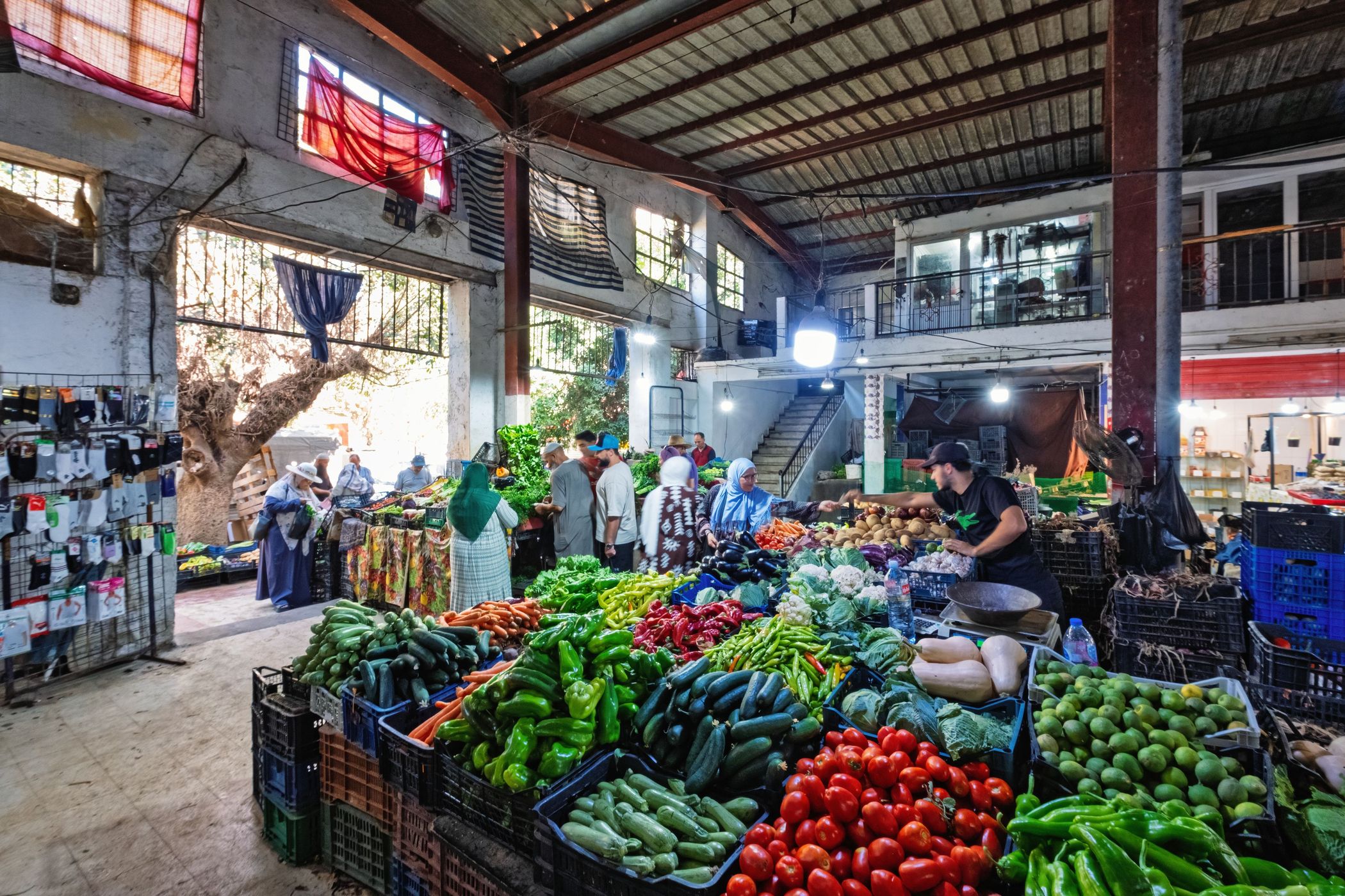 Marché couvert, Ain-Taya, Algeria, Algeria