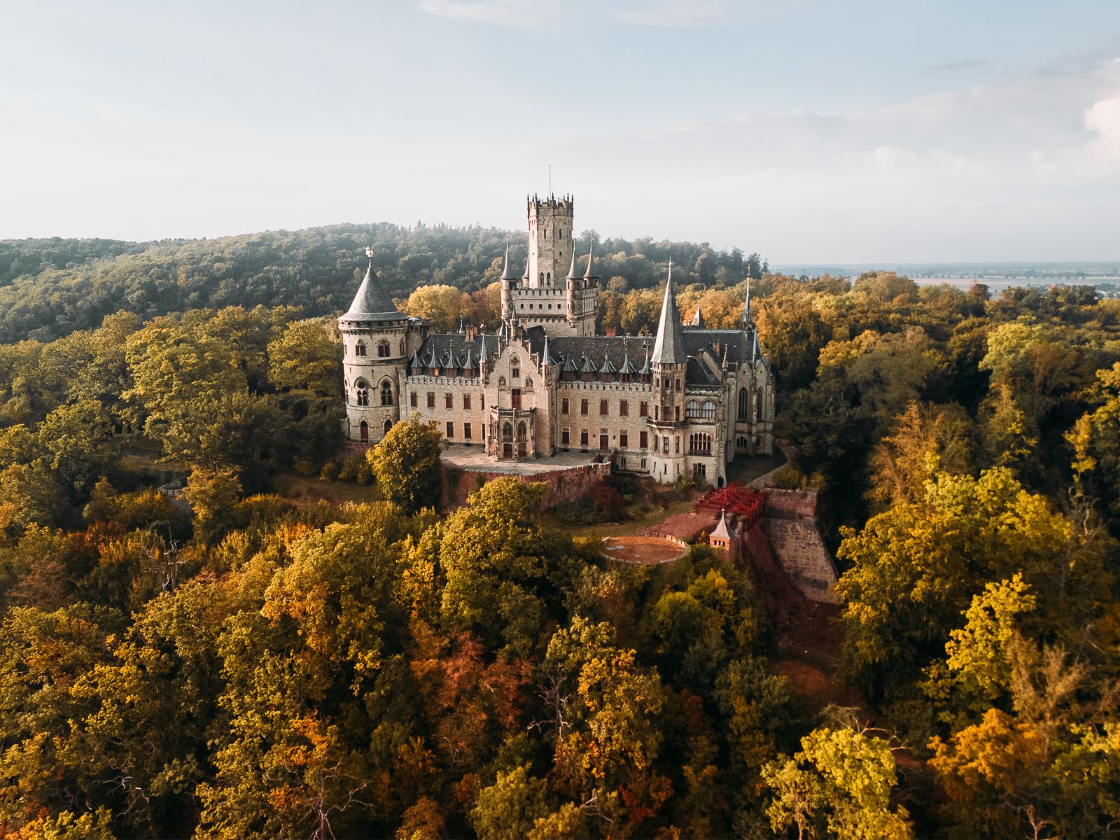 Marienburg Castle (Drone), Germany