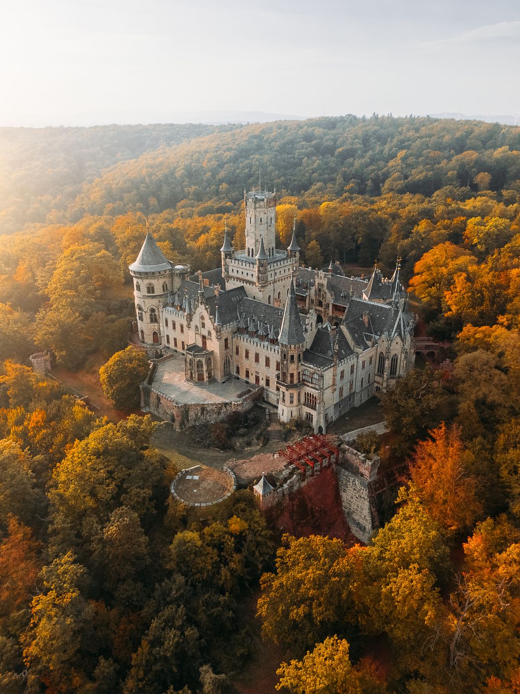 Marienburg Castle (Drone), Germany