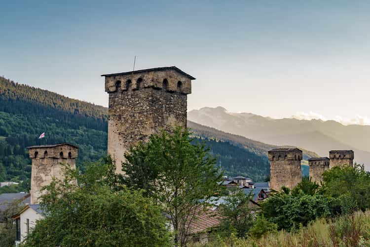 Medieval towers of Mestia