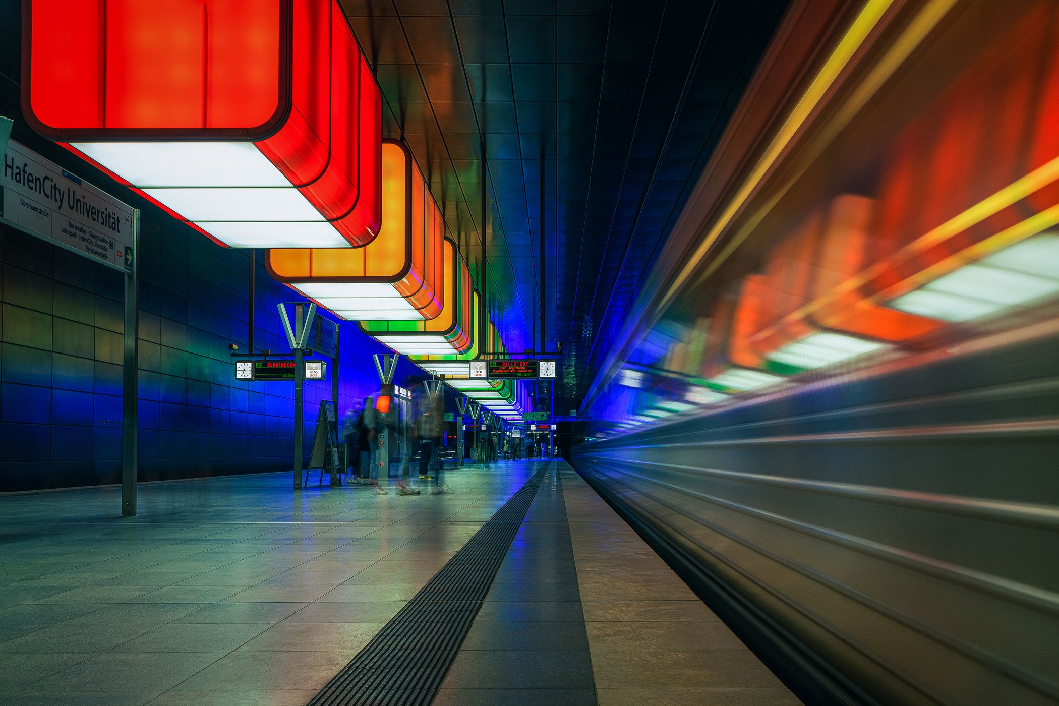 Metro Station, HafenCity Universität Hamburg, Germany