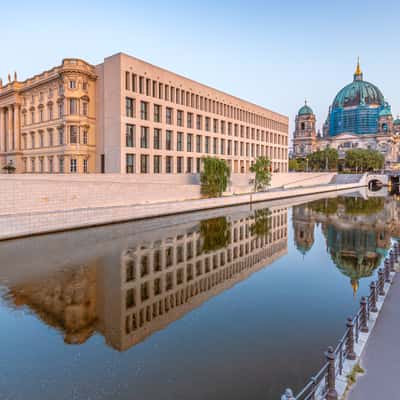 Modern east side of Berlin Palace, Germany