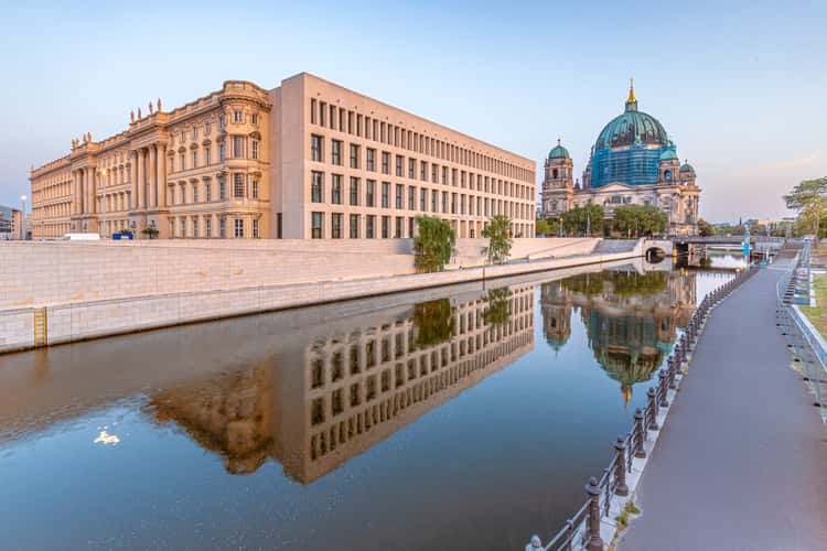 Modern east side of Berlin Palace