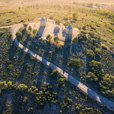 Molinos de Alcublas (drone), Spain